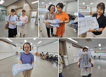 후원물품 지원
