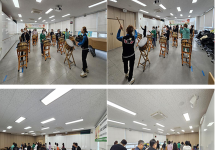 장애인활동 난타북동아리 북덩이