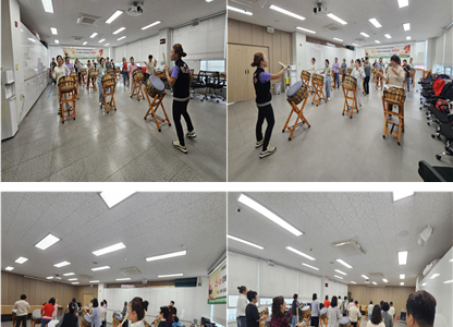 장애인활동 난타북동아리 북덩이