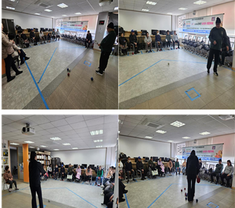 장애인체력증진 보치아 수업
