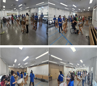 장애인활동 난타북동아리 북덩이