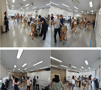 장애인활동 난타북동아리 북덩이