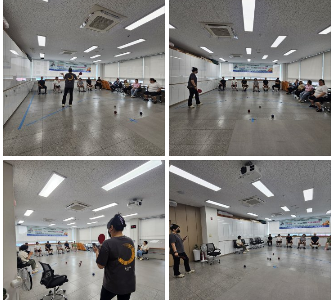 장애인체력증진 보치아 수업