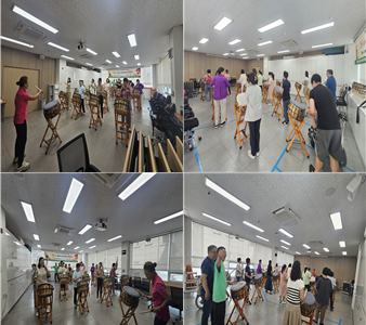 장애인활동 난타북동아리 북덩이