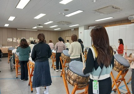 장애인활동 난타북동아리 북덩이